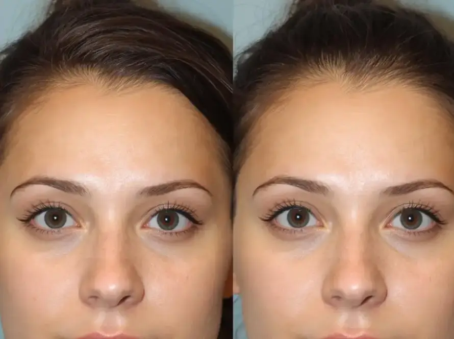 Tress clinic forehead reduction procedure